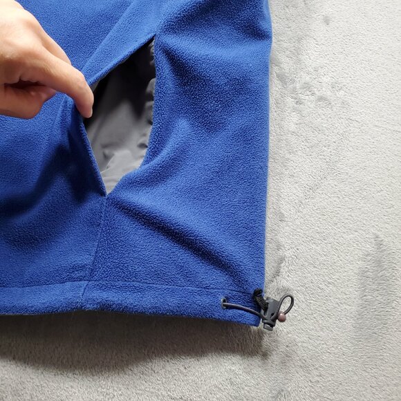 Greg Norman Reversable Insulated Full Zip Vest 4 Pockets Gray Blue Men Sz L - Picture 10 of 13